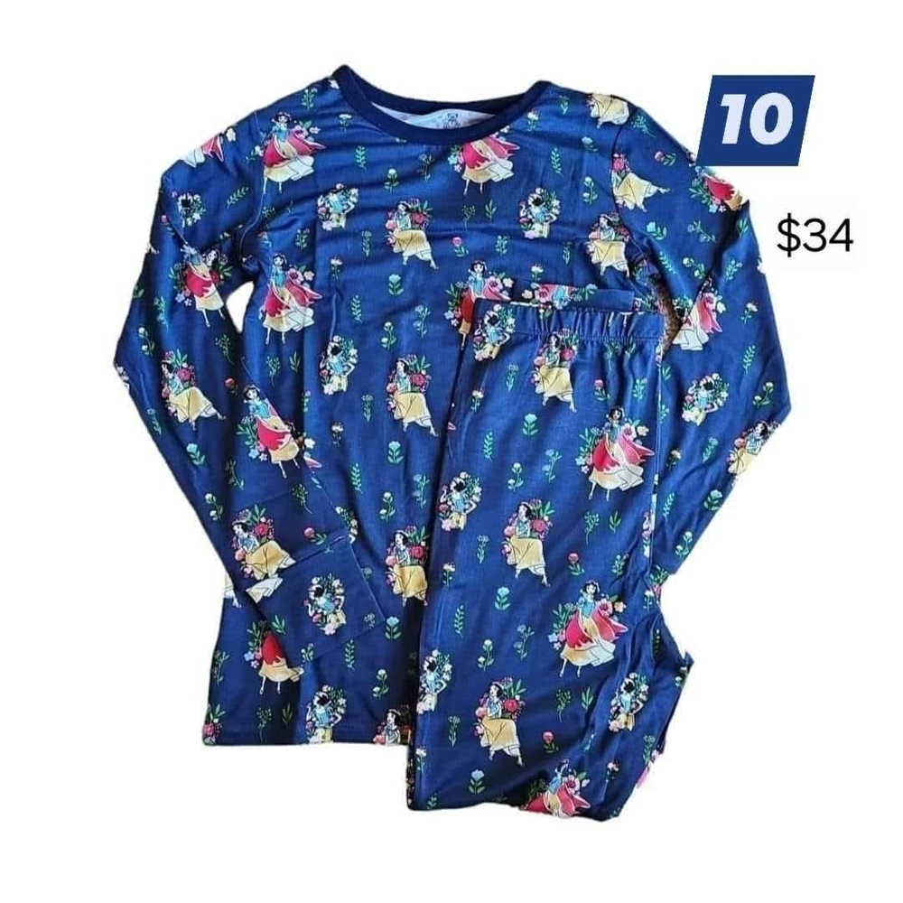 Snow White Kids Pajamas with Floral Print SNOW WHITE